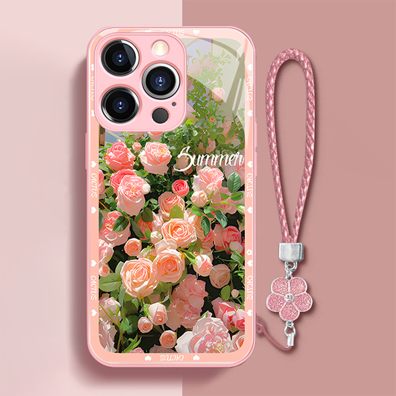 New Pink Rose iPhone Case